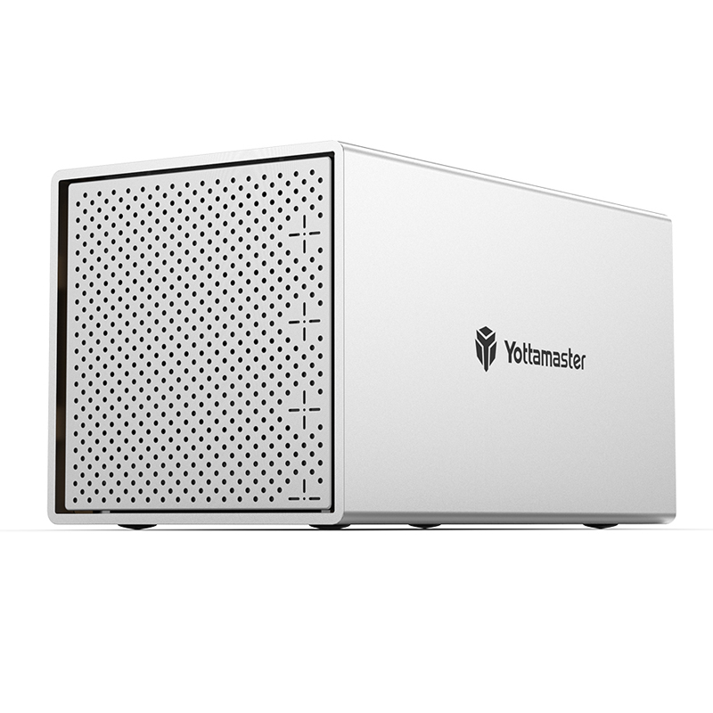 Yottamaster Aluminum 4 Bay USB3.0 RAID HDD Array Enclosure (PS400RU3)